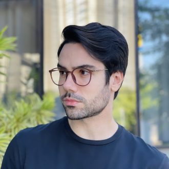 safine com br oculos 2 em 1 clip on masculino redondo preto e marrom rui 5