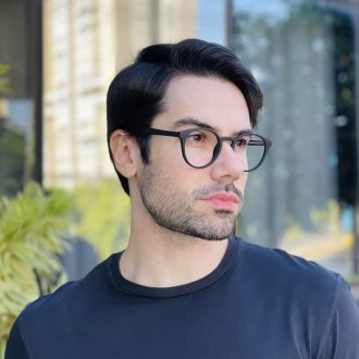 safine com br oculos 2 em 1 clip on masculino redondo preto fosco paulo 4