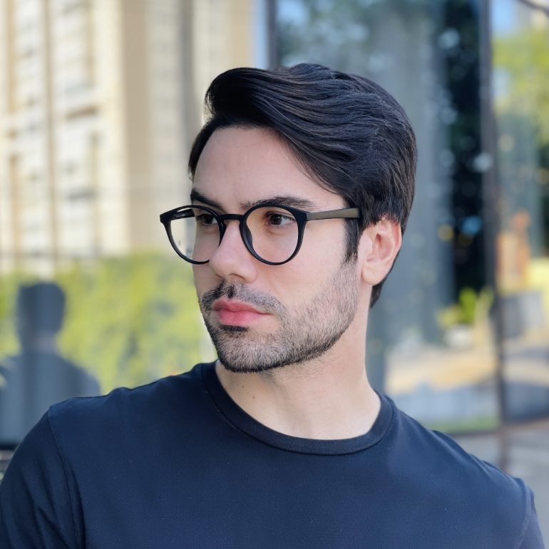 safine com br oculos 2 em 1 clip on masculino redondo preto fosco paulo 5