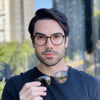 safine com br oculos 2 em 1 clip on masculino redondo tartaruga e marrom rui
