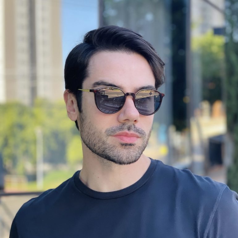 safine com br oculos 2 em 1 clip on masculino redondo tartaruga e marrom rui 6