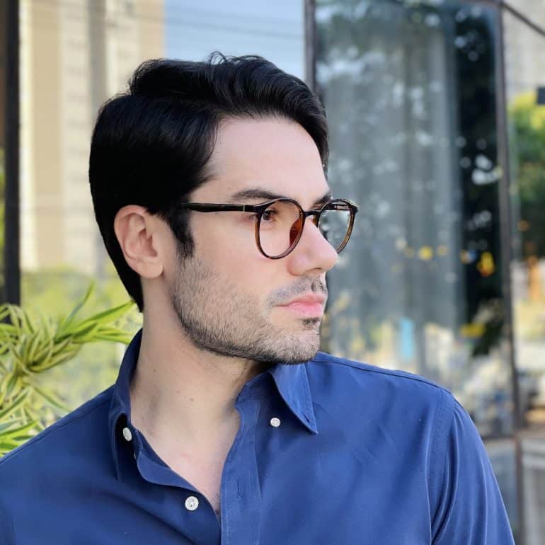 safine com br oculos 2 em 1 clip on masculino redondo tartaruga joao 4