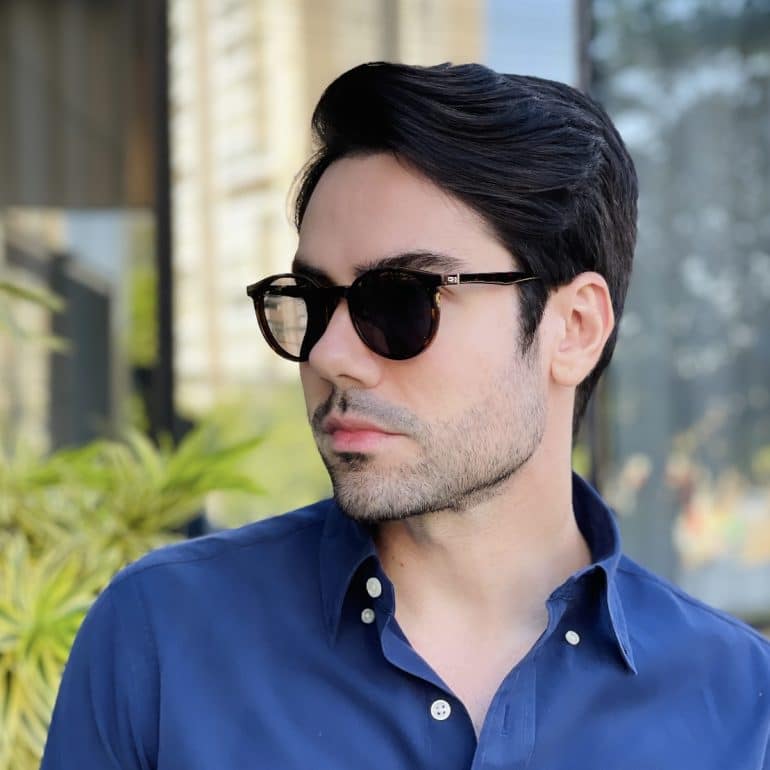 safine com br oculos 2 em 1 clip on masculino redondo tartaruga joao 7