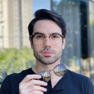 safine com br oculos 2 em 1 clip on masculino redondo tartaruga marcos