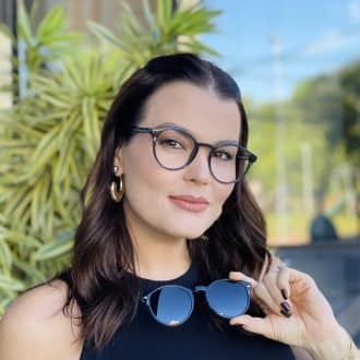 safine com br oculos 2 em 1 clip on redondo cinza carol