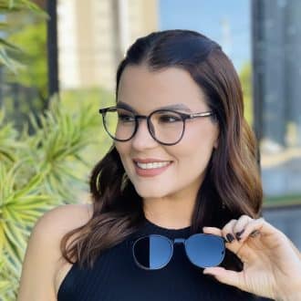 safine com br oculos 2 em 1 clip on redondo cinza melissa 1