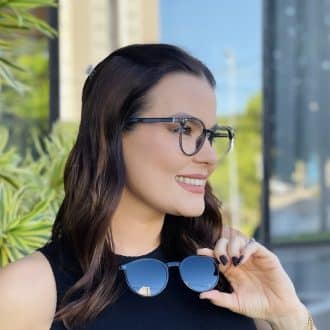 safine com br oculos 2 em 1 clip on redondo cinza melissa 2