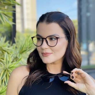 safine com br oculos 2 em 1 clip on redondo marrom paola 2 0 1