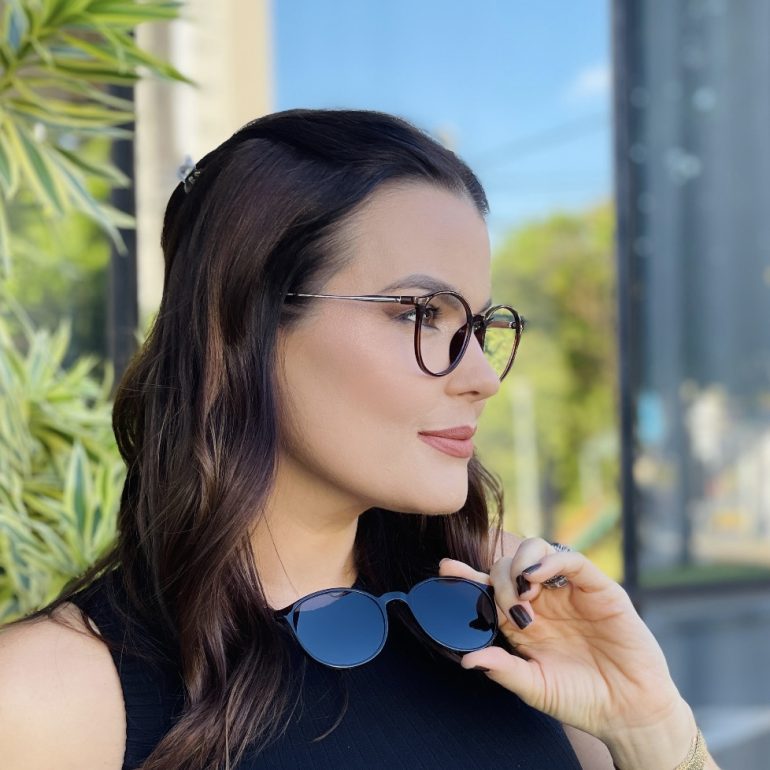 safine com br oculos 2 em 1 clip on redondo marrom paola 2 0 2