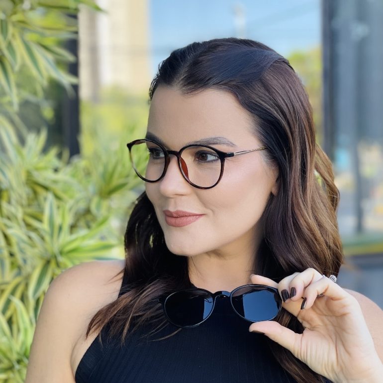 safine com br oculos 2 em 1 clip on redondo preto e tartaruga paola 1