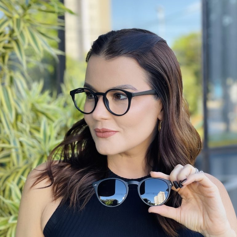 safine com br oculos 2 em 1 clip on redondo preto fosco carol 1