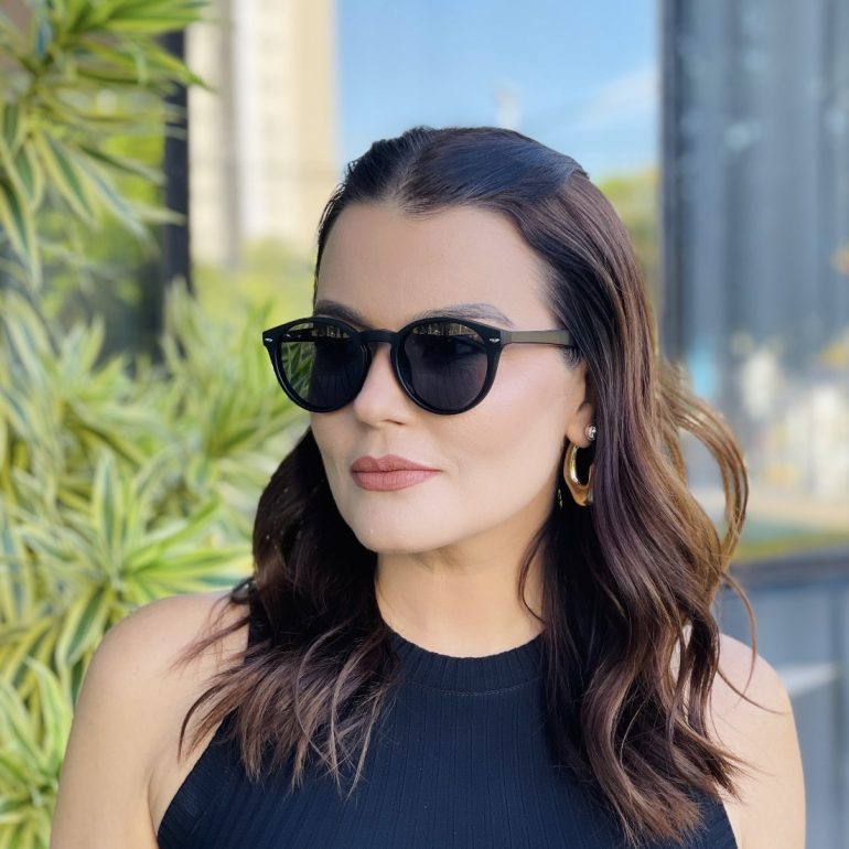 safine com br oculos 2 em 1 clip on redondo preto fosco carol 6