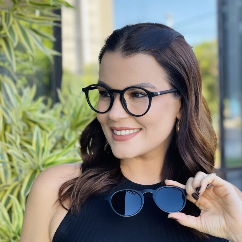 safine com br oculos 2 em 1 clip on redondo preto fosco stella 1