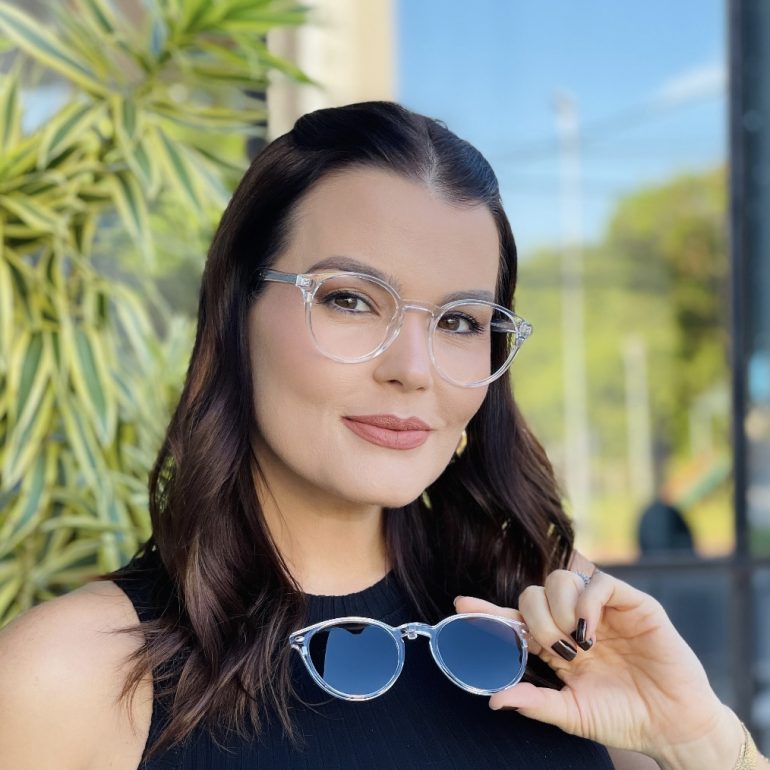 safine com br oculos 2 em 1 clip on redondo transparente carol 1