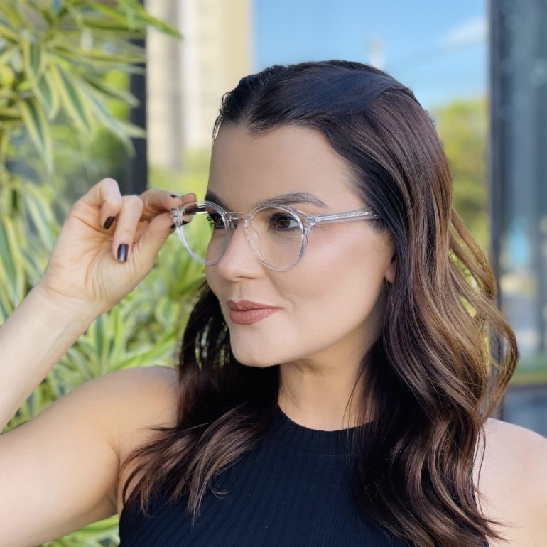 safine com br oculos 2 em 1 clip on redondo transparente carol 4