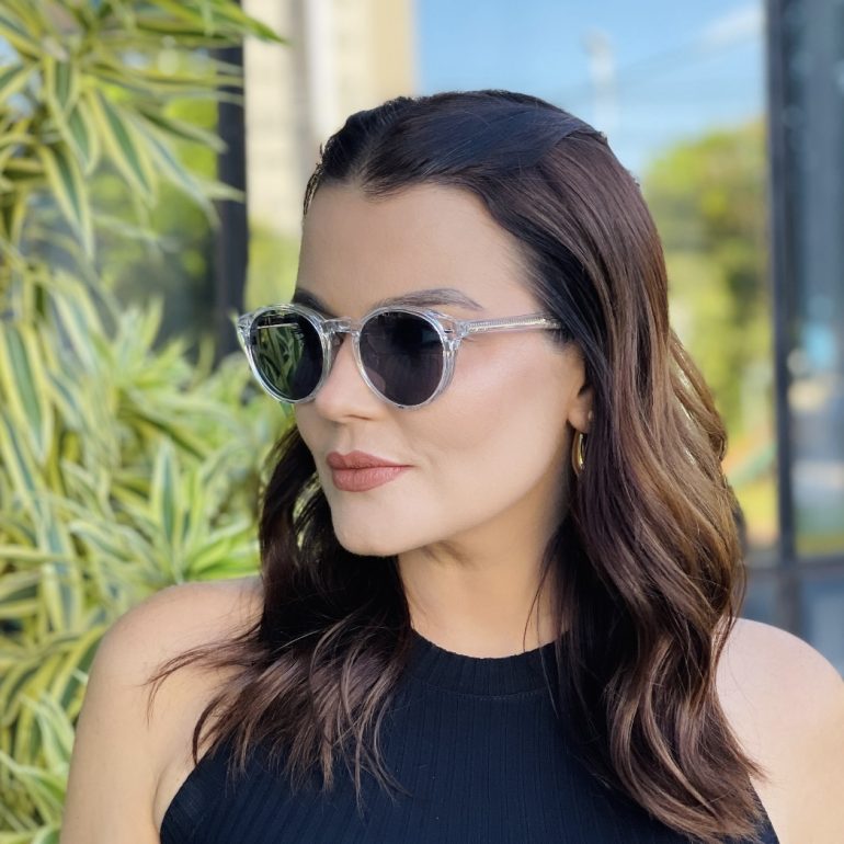 safine com br oculos 2 em 1 clip on redondo transparente carol 7