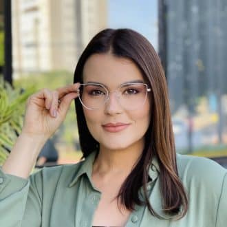 safine com br oculos de grau feminino gatinho bege anne 1