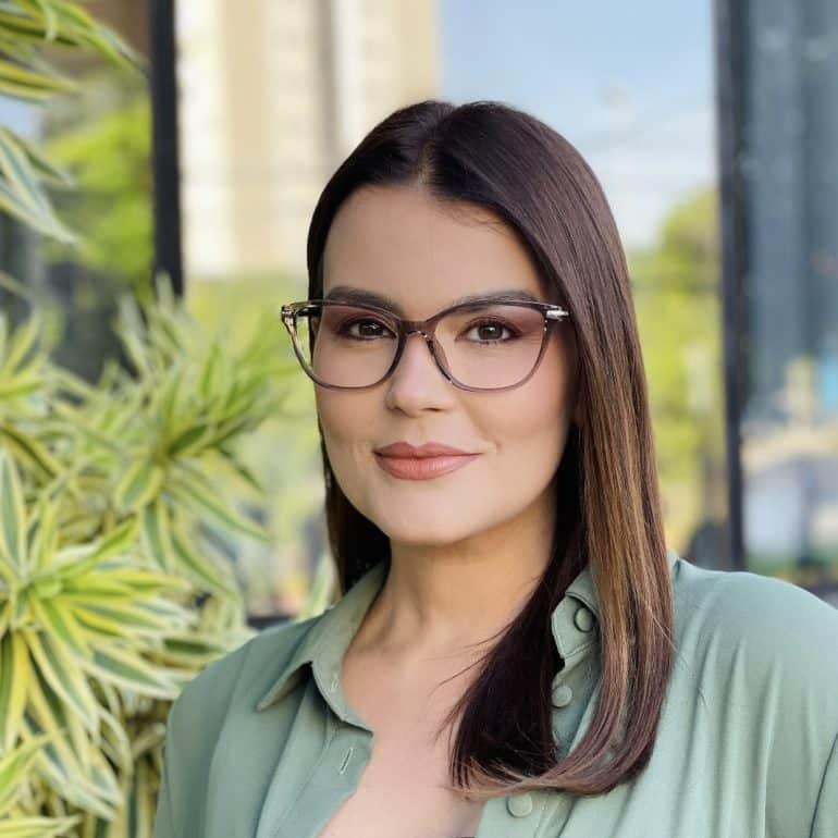 safine com br oculos de grau feminino gatinho marrom transparente tayla 2