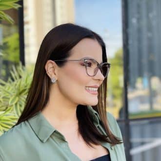 safine com br oculos de grau feminino gatinho marrom transparente tayla 3
