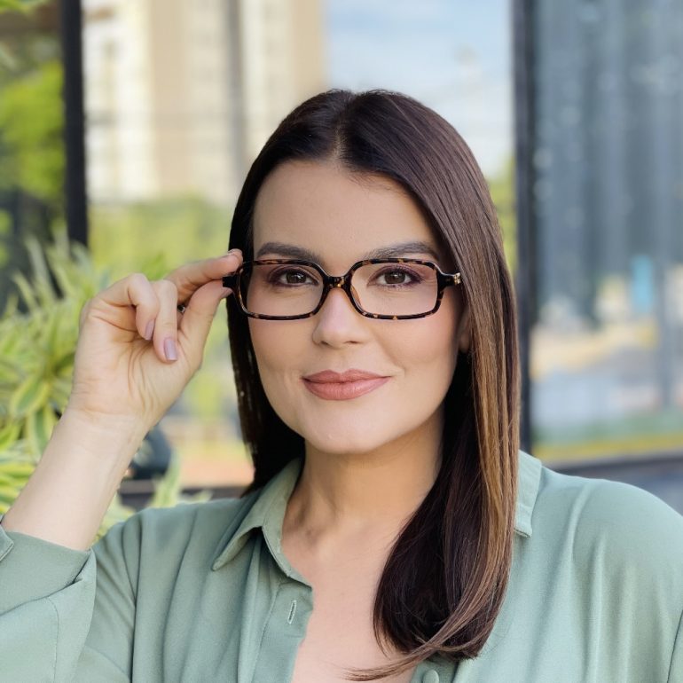 safine com br oculos de grau feminino retangular tartaruga milla 3