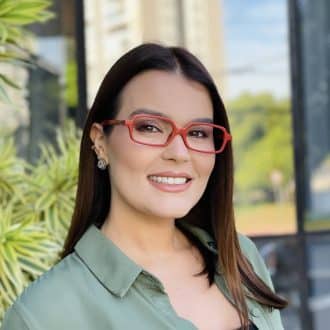 safine com br oculos de grau feminino retangular vermelho milla
