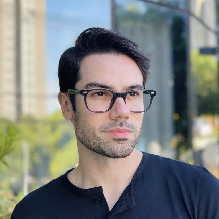 safine com br oculos de grau masculino quadrado azul oliver 1