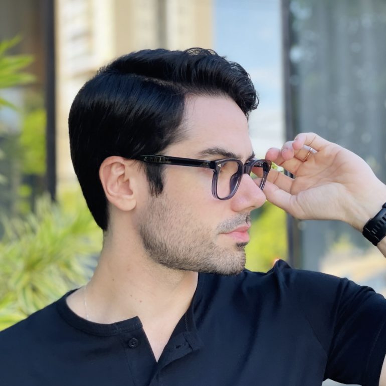 safine com br oculos de grau masculino quadrado azul oliver 2