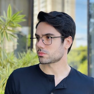 safine com br oculos de grau masculino quadrado preto guilherme 2 0 3