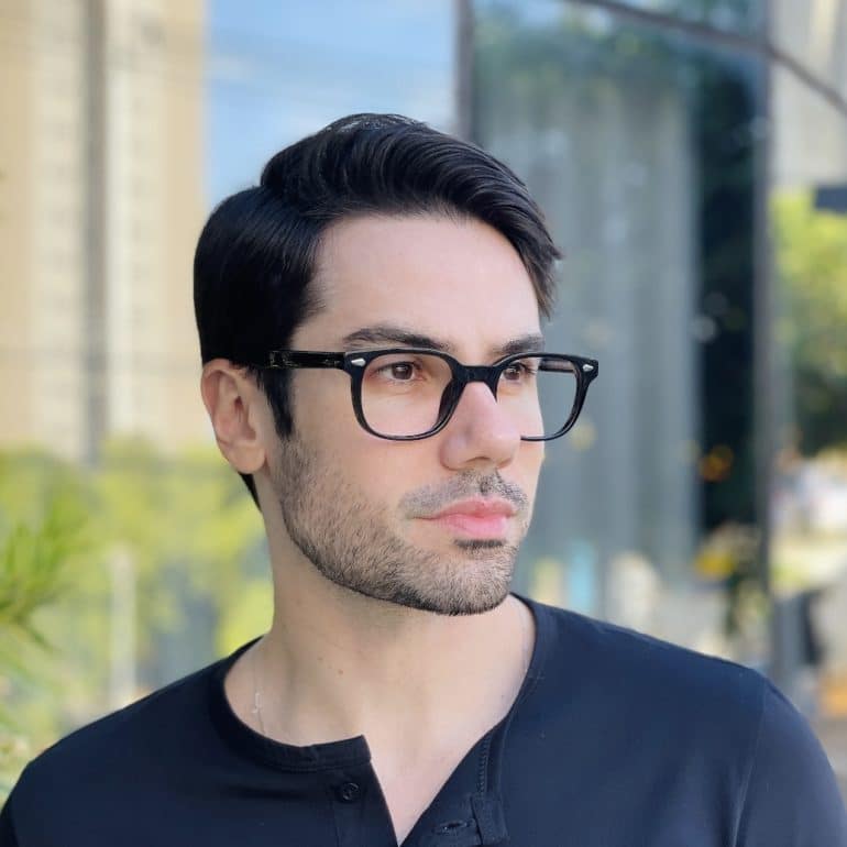 safine com br oculos de grau masculino quadrado preto oliver 1
