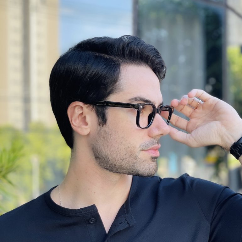 safine com br oculos de grau masculino quadrado preto oliver 2