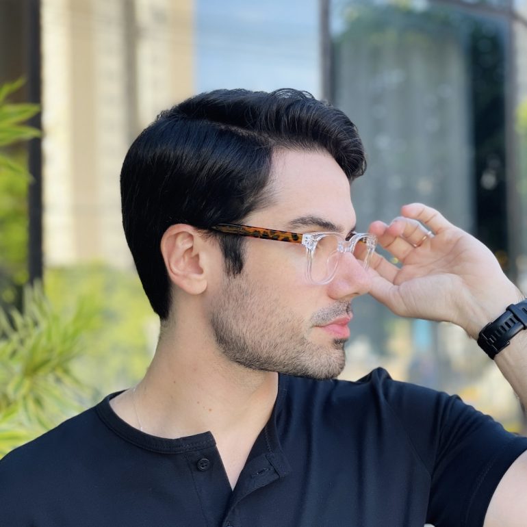 safine com br oculos de grau masculino quadrado transparente oliver 2