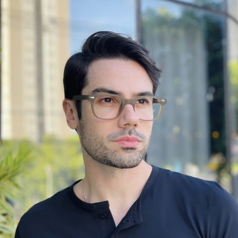 safine com br oculos de grau masculino quadrado verde oliver 1