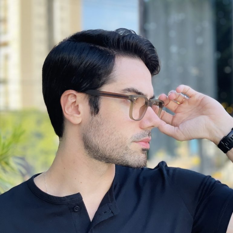 safine com br oculos de grau masculino quadrado verde oliver 2