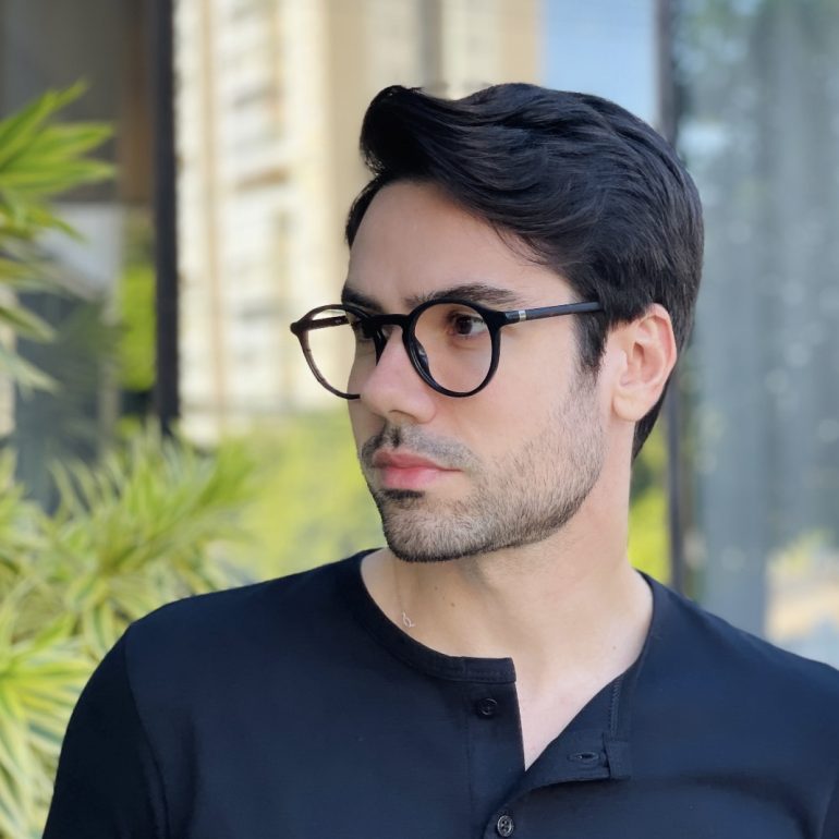 safine com br oculos de grau masculino redondo preto fosco arthur 2 0 3