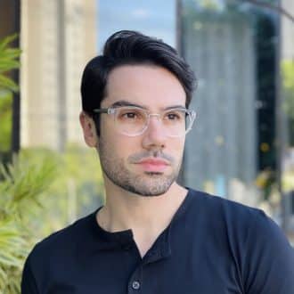 safine com br oculos de grau masculino redondo transparente thiago 2 0 1