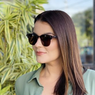 safine com br oculos de sol feminino redondo marrom club 1
