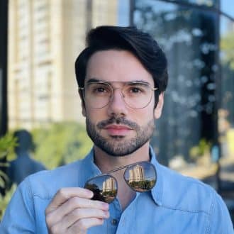 safine com br oculos 2 em 1 clip on masculino aviador marrom alisson