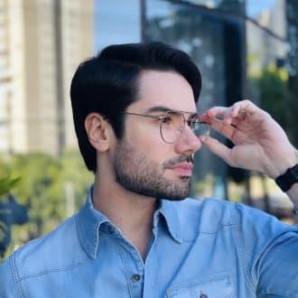 safine com br oculos 2 em 1 clip on masculino aviador marrom alisson 4