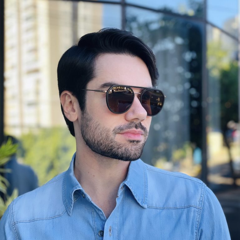 safine com br oculos 2 em 1 clip on masculino aviador marrom alisson 9