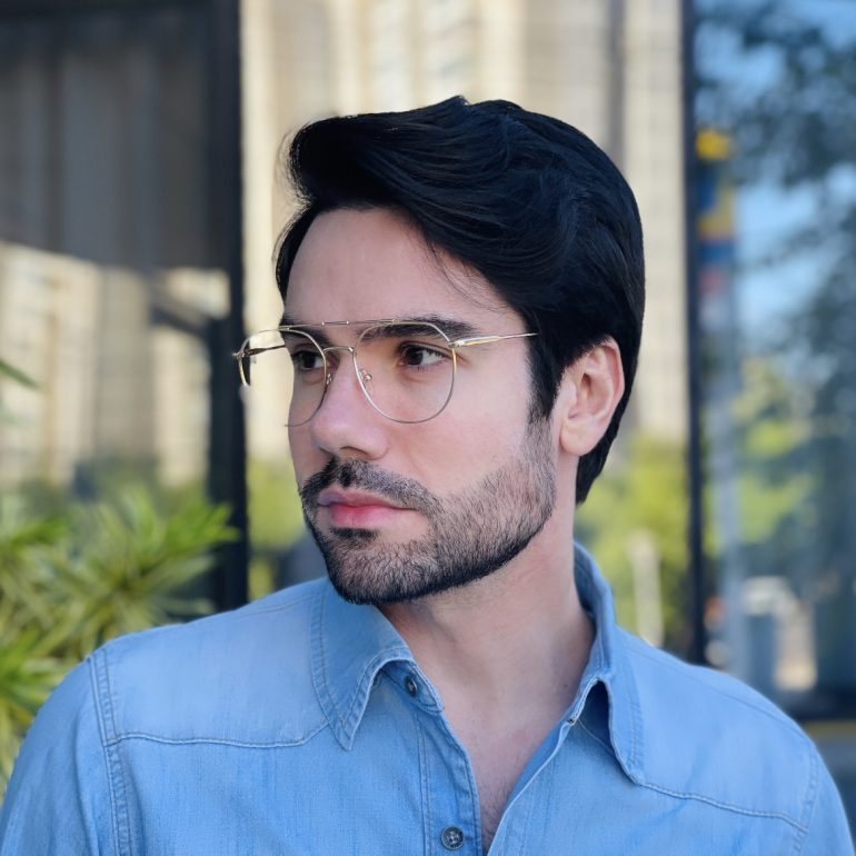safine com br oculos 2 em 1 clip on masculino aviador preto e dourado alisson 8