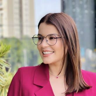 safine com br oculos de grau feminino redondo grafite gabriela 1