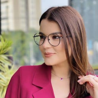 safine com br oculos de grau feminino redondo preto gabriela 1