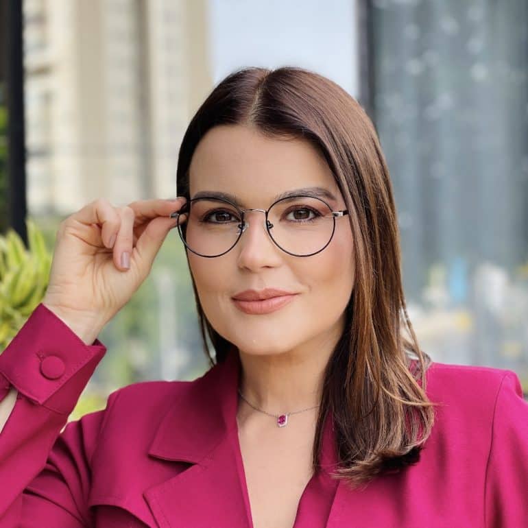 safine com br oculos de grau feminino redondo preto gabriela 2