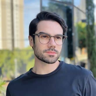 safine com br oculos de grau masculino redondo marrom club 2 0 1