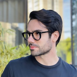 safine com br oculos de grau masculino redondo preto marlon 2 0 3