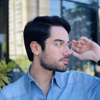 safine com br oculos de grau masculino redondo transparente eduardo 2 0 2