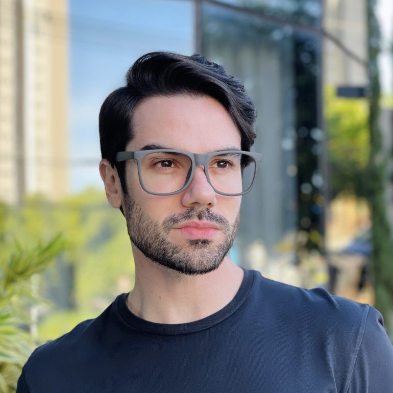 safine com br oculos de grau quadrado cinza caio 2 0 1