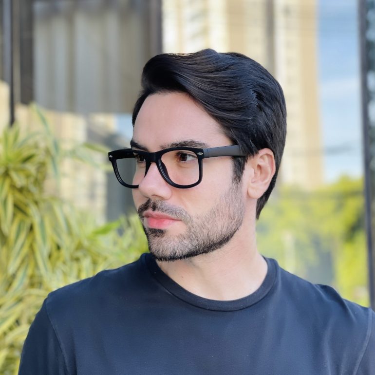 safine com br oculos de grau quadrado preto fosco silas 2 0 3