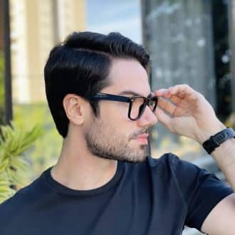 safine com br oculos de grau quadrado preto silas 2 0 2