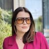 safine com br oculos de sol feminino aviador marrom antonella